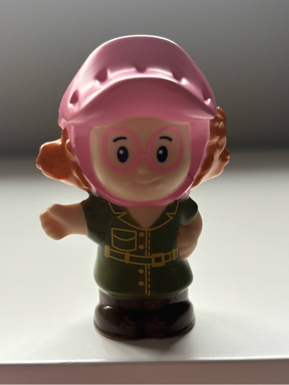 Little people equestrian girl